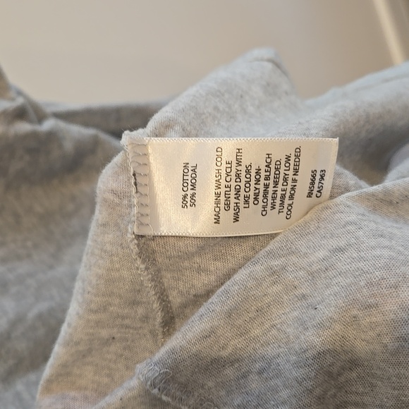 Athleta Womens Cardigan Open Back Sweater Gray Camino Wrap Long Sleeve M - Picture 4 of 4